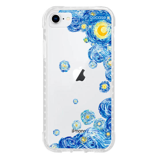 Capinha para celular  Van Gogh - Noite Estrelada Lateral