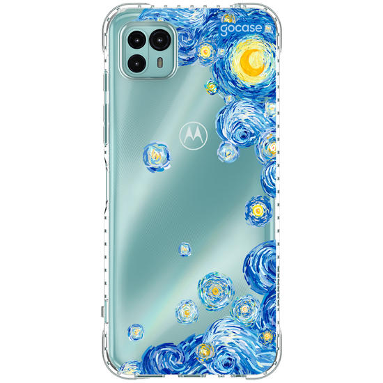Capinha para celular  Van Gogh - Noite Estrelada Lateral