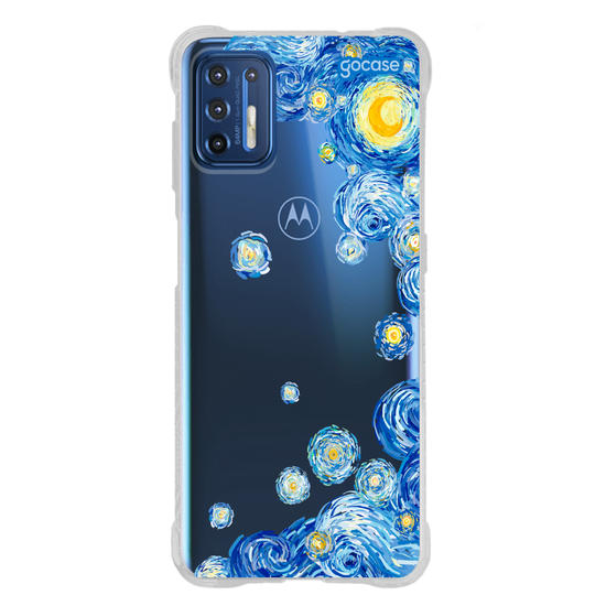 Capinha para celular  Van Gogh - Noite Estrelada Lateral