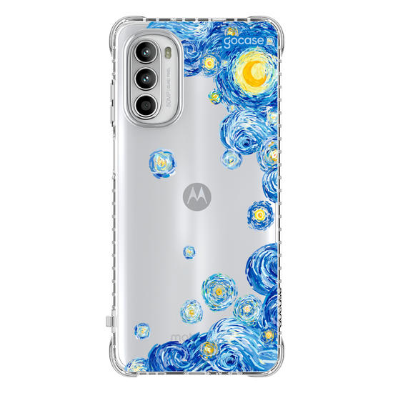 Capinha para celular  Van Gogh - Noite Estrelada Lateral