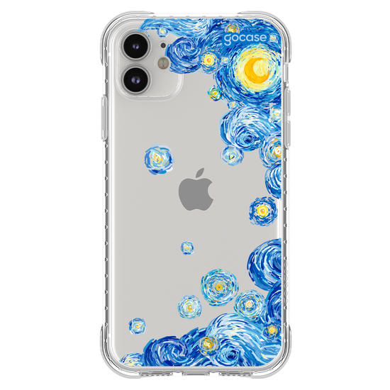 Capinha para celular  Van Gogh - Noite Estrelada Lateral
