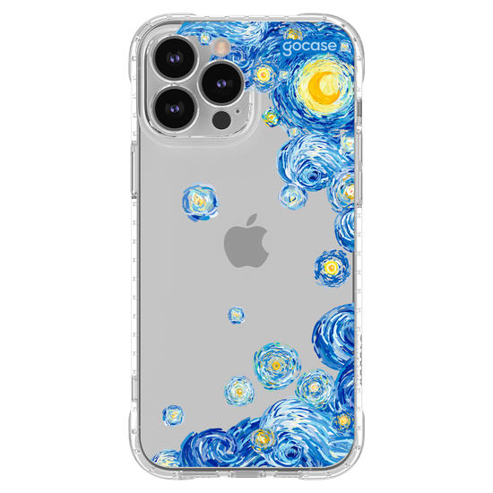 Capinha para celular  Van Gogh - Noite Estrelada Lateral