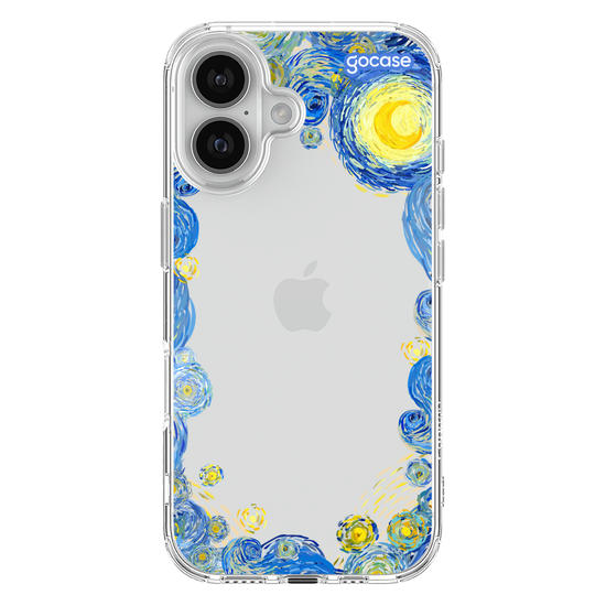 Capinha para celular  Van Gogh - Noite Estrelada Frame