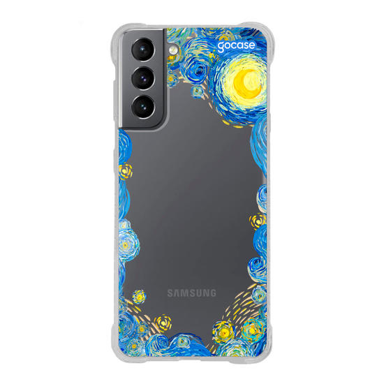 Capinha para celular  Van Gogh - Noite Estrelada Frame