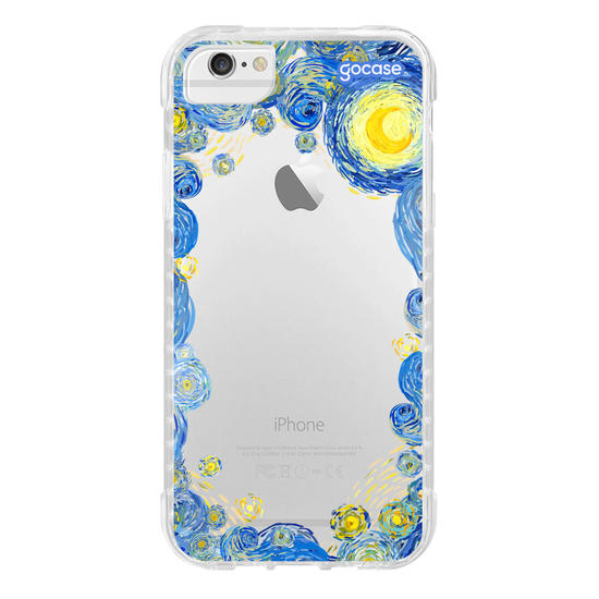 Capinha para celular  Van Gogh - Noite Estrelada Frame