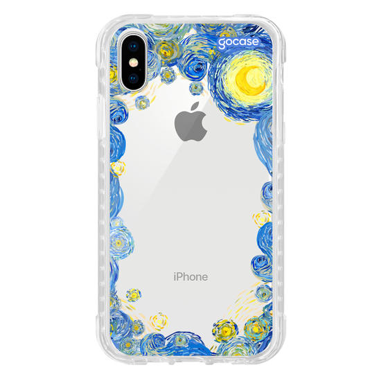Capinha para celular  Van Gogh - Noite Estrelada Frame