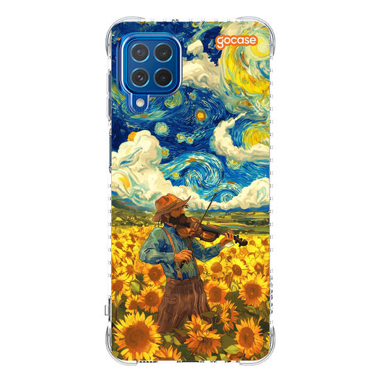 Capinha Para Celular -  Van Gogh - Girassois