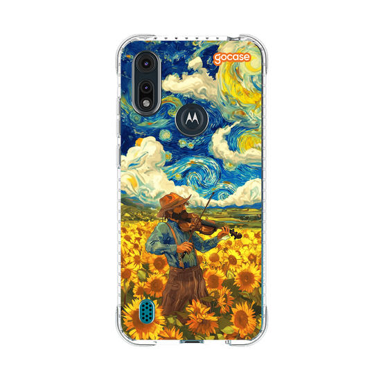 Capinha Para Celular -  Van Gogh - Girassois