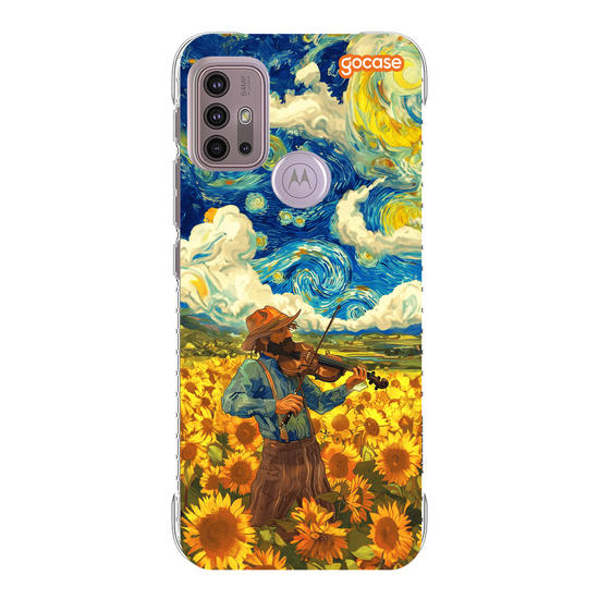 Capinha para celular Capinha Para Celular -  Van Gogh - Girassois