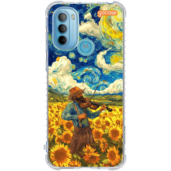 Capinha para celular Capinha Para Celular -  Van Gogh - Girassois