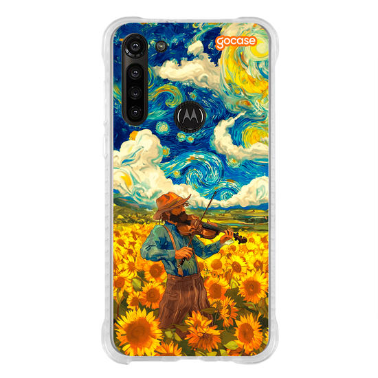 Capinha para celular Capinha Para Celular -  Van Gogh - Girassois