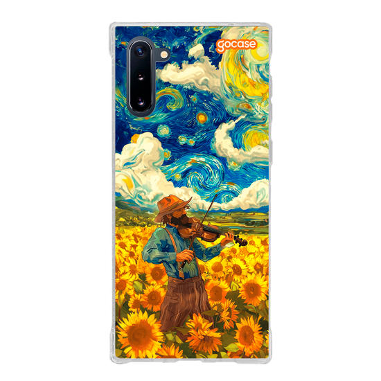 Capinha Para Celular -  Van Gogh - Girassois