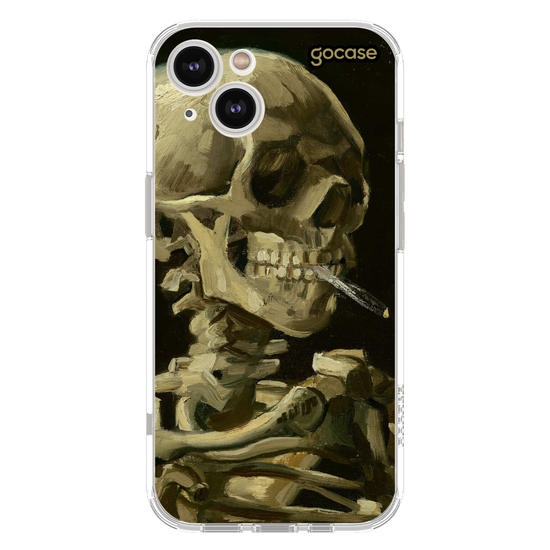 Van Gogh - Head of a Skeleton with a Burning Cigarette