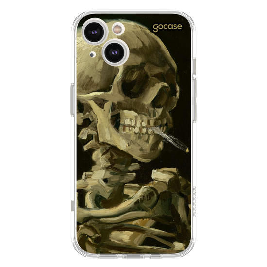 Van Gogh - Head of a Skeleton with a Burning Cigarette