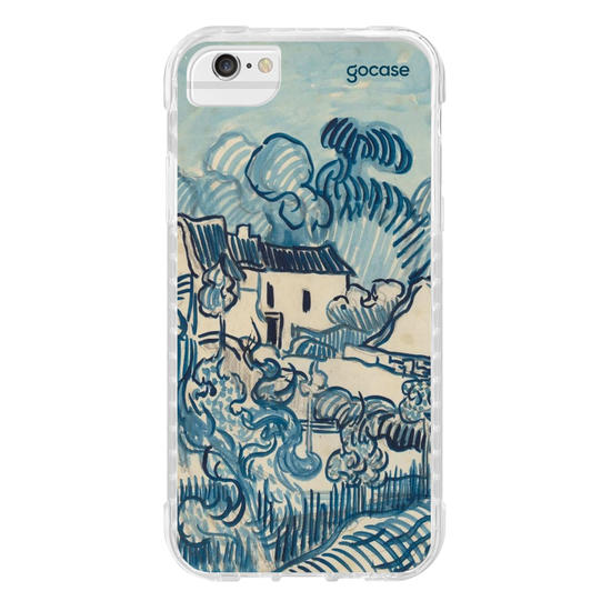 Capinha para celular Van Gogh - Landscape with Houses