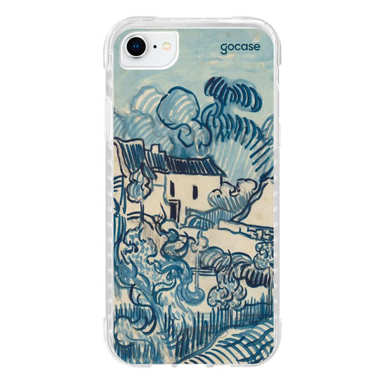Capinha para celular Van Gogh - Landscape with Houses