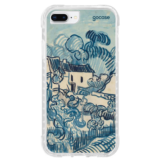 Capinha para celular Van Gogh - Landscape with Houses