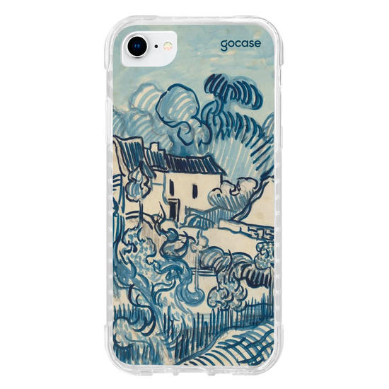 Capinha para celular Van Gogh - Landscape with Houses