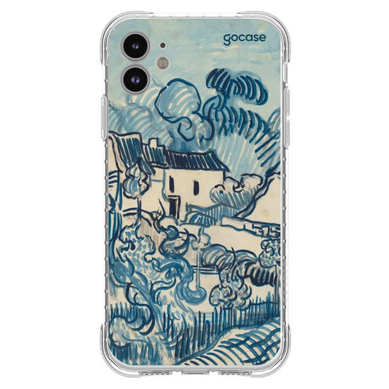 Capinha para celular Van Gogh - Landscape with Houses