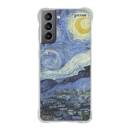 Capinha para celular Van Gogh - Noite Estrelada Customizável