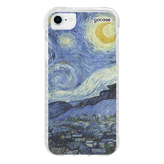Capinha para celular Van Gogh - Noite Estrelada Customizável