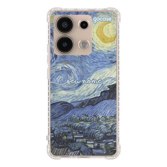Capinha para celular Van Gogh - Noite Estrelada Customizável