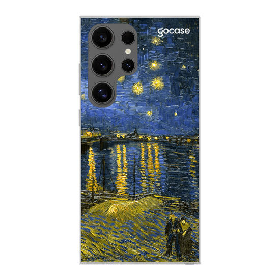 Van Gogh - Notte Stellata sul Rodano Phone Case