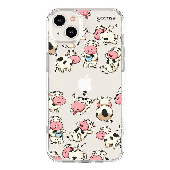 Capinha para celular Vaquinhas Manuscrita