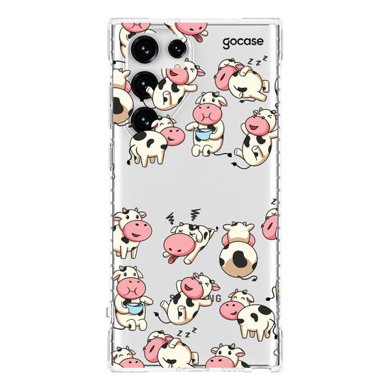 Capinha para celular Vaquinhas Manuscrita