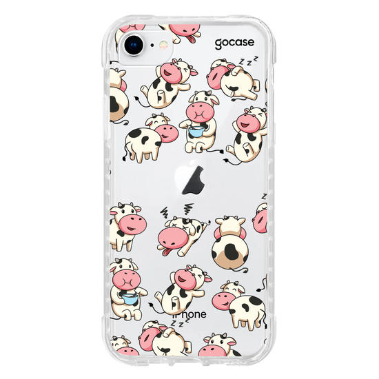 Capinha para celular Vaquinhas Manuscrita