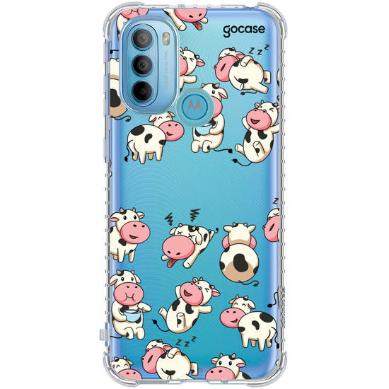 Capinha para celular Vaquinhas Manuscrita