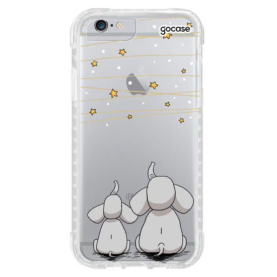 Capinha para celular Varal de Estrelas Manuscrita