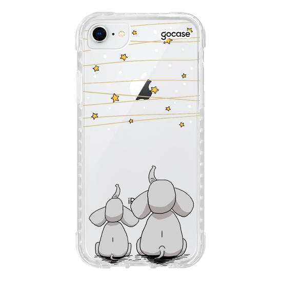 Capinha para celular Varal de Estrelas Manuscrita
