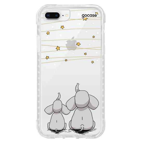 Capinha para celular Varal de Estrelas Manuscrita