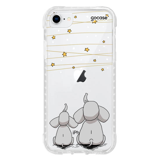 Capinha para celular Varal de Estrelas Manuscrita