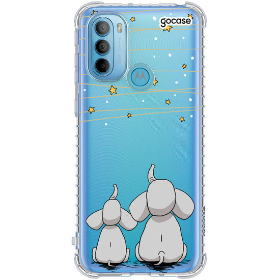 Capinha para celular Varal de Estrelas Manuscrita