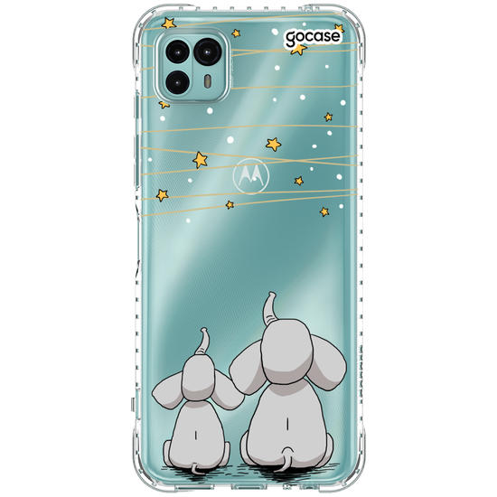 Capinha para celular Varal de Estrelas Manuscrita