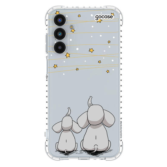 Capinha para celular Varal de Estrelas Manuscrita
