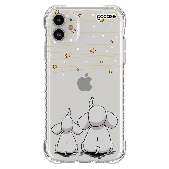 Capinha para celular Varal de Estrelas Manuscrita