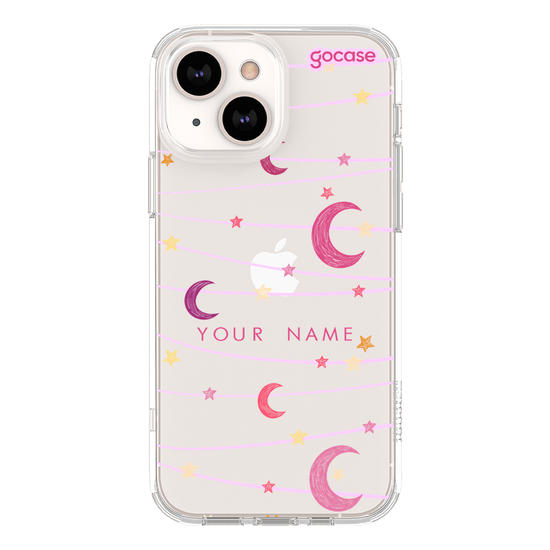 Moon and Stars Clothesline Phone Case