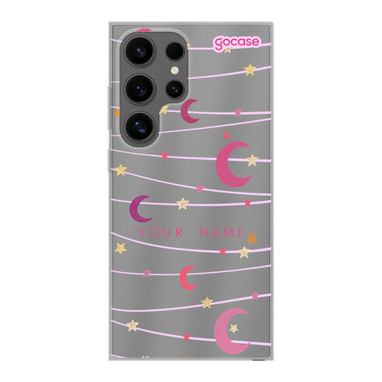 Moon and Stars Clothesline Phone Case