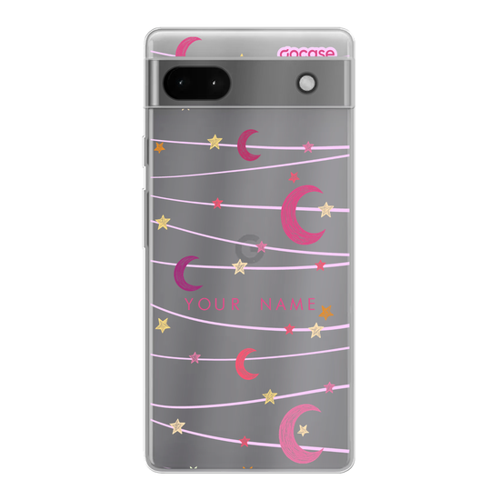 Moon and Stars Clothesline Phone Case