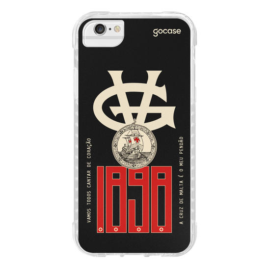 Capinha para celular  Vasco - 1898 in Red