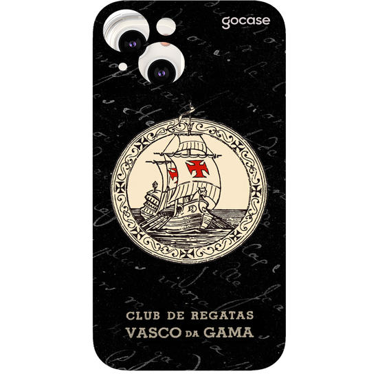 Capinha para celular  Vasco - Caravela Retro