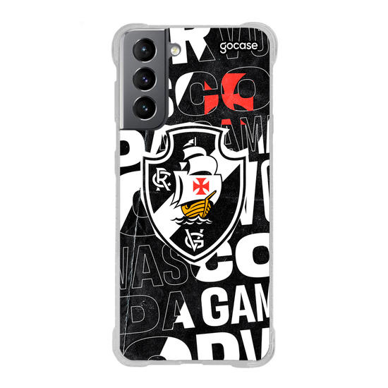 Capinha para celular Vasco - Colagem Escudo