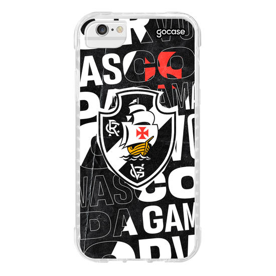 Capinha para celular Vasco - Colagem Escudo