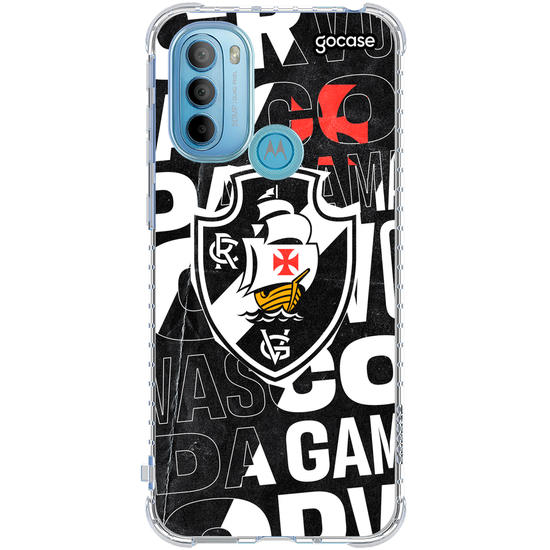 Capinha para celular Vasco - Colagem Escudo