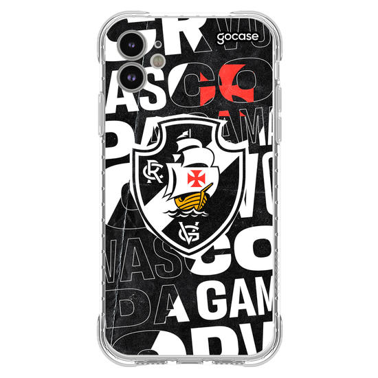 Capinha para celular Vasco - Colagem Escudo