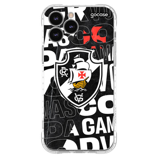 Capinha para celular Vasco - Colagem Escudo