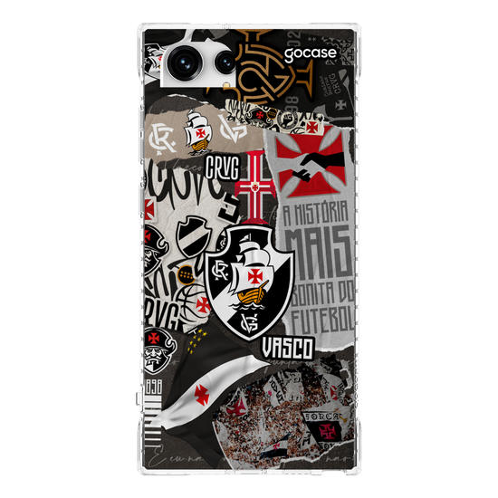 Capinha para celular Vasco - Colagem